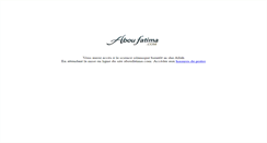 Desktop Screenshot of aboufatima.com
